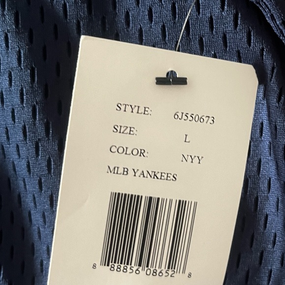 4her by Carl Banks- Yankees jersey hoodie with tank size large - Picture 3 of 3